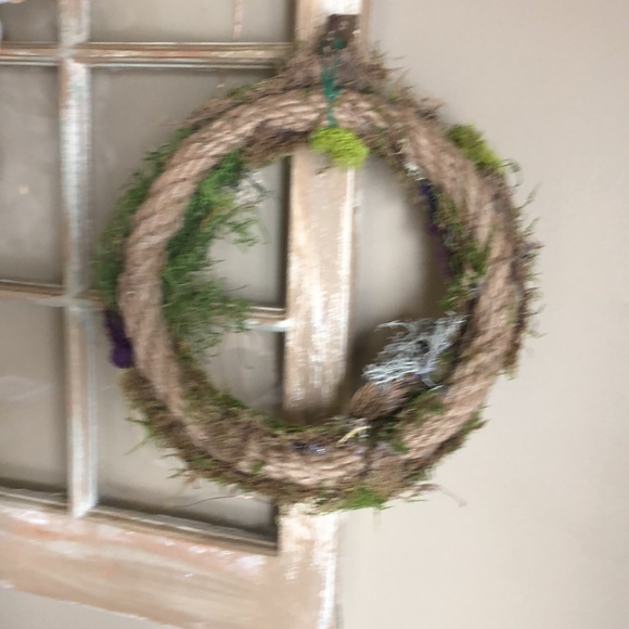 NEW Moss & Bird Handmade Cottagecore Wreath Spring 🐣 - Picture 6 of 7